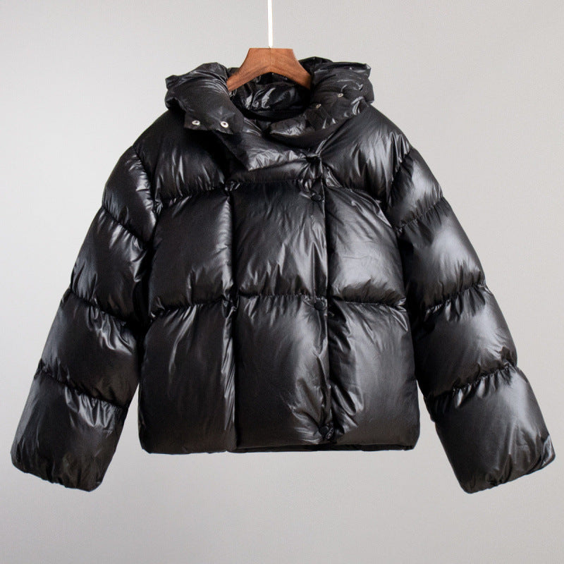 Loovay Vault, Kort Pufferjack met Oversized Kraag
