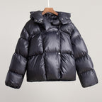 Loovay Vault, Kort Pufferjack met Oversized Kraag