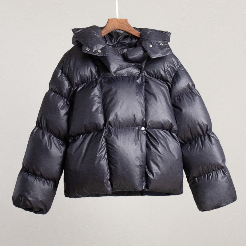 Loovay Vault, Kort Pufferjack met Oversized Kraag