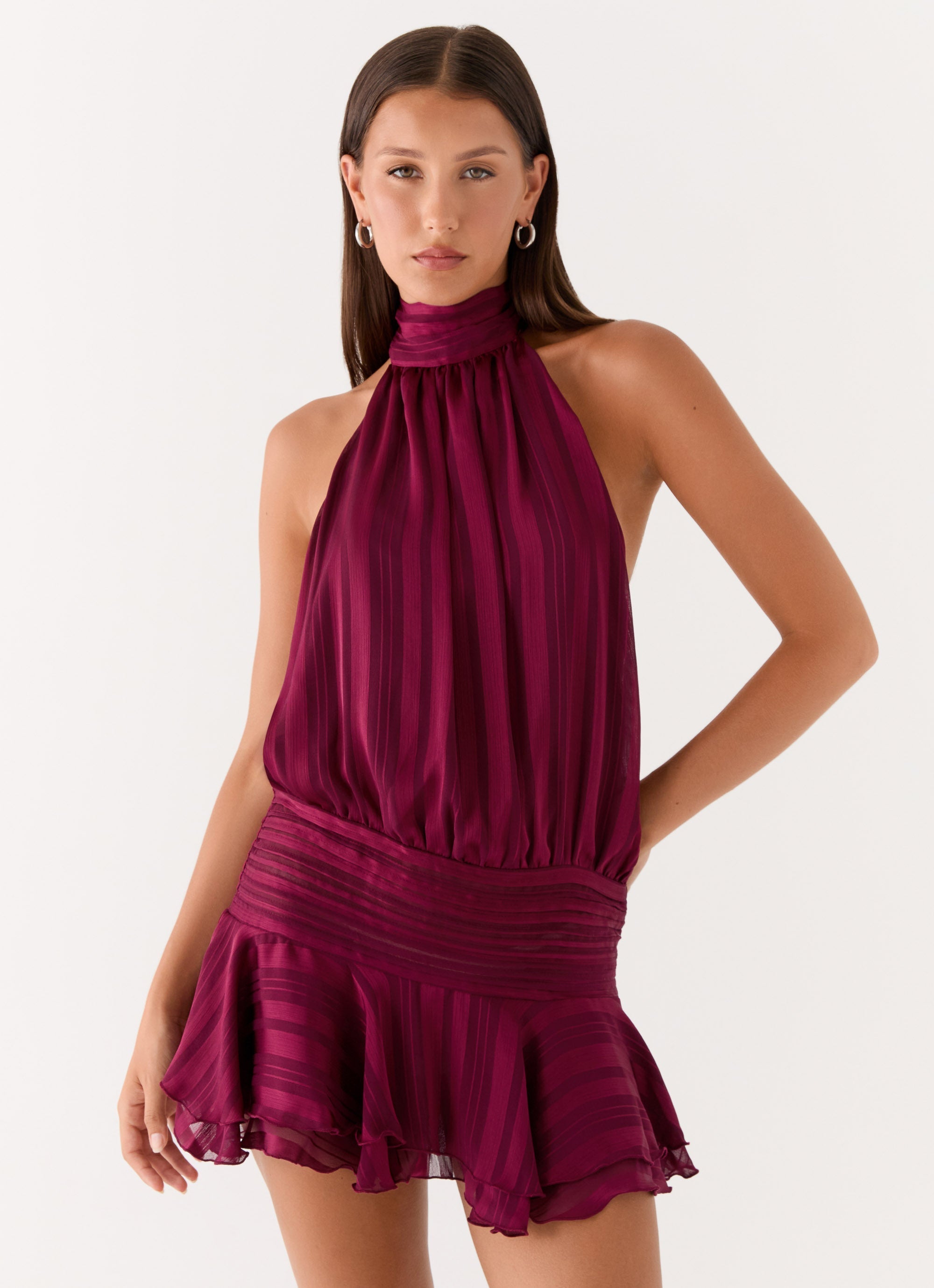 Loovay Norélle Jurk, Chiffon Maxi