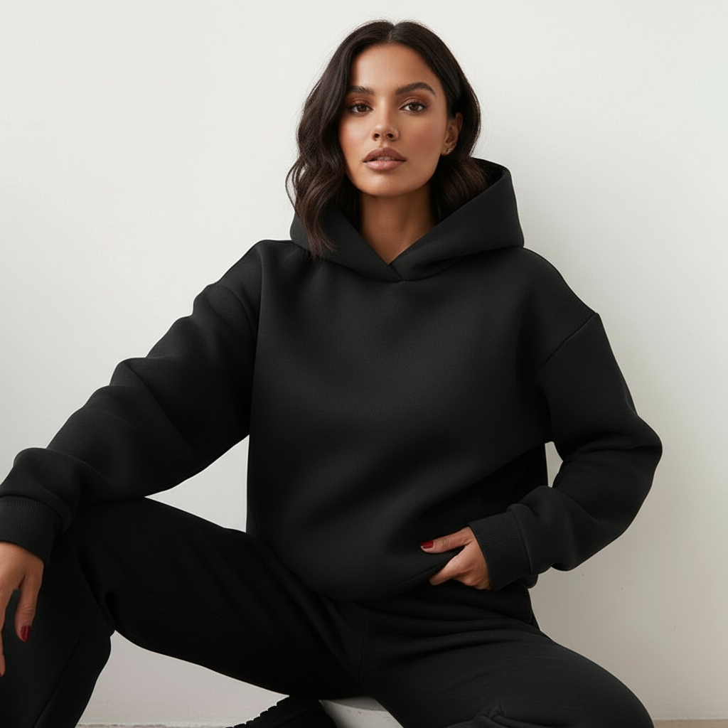 Loovay Mila Oversized Lounge Set met Hoodie