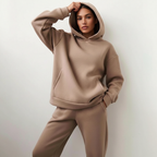 Loovay Mila Oversized Lounge Set met Hoodie