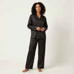 Loovay Evedine Pyjama, Satijnlook met Strepen