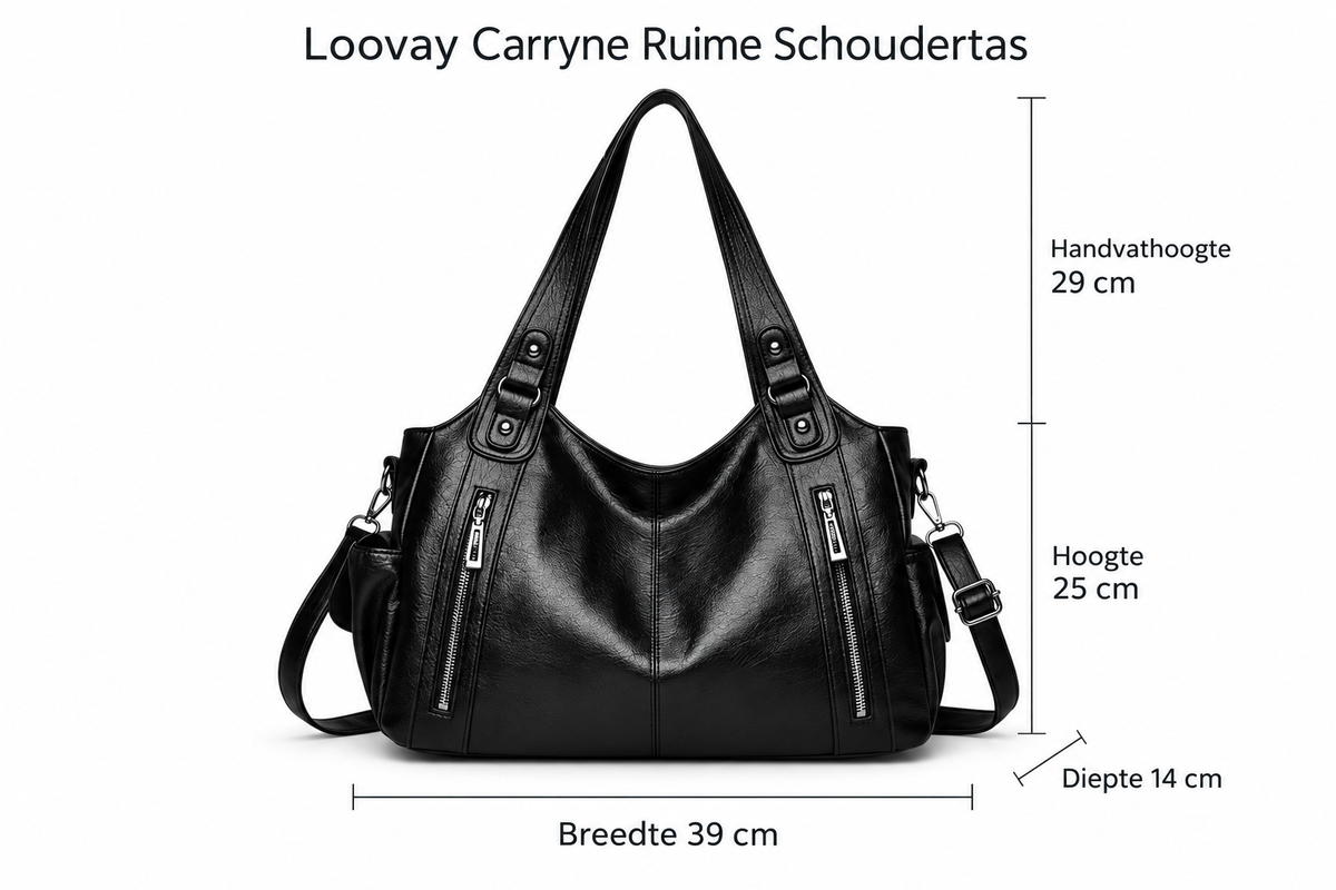 Loovay Carryne Ruime Schoudertas