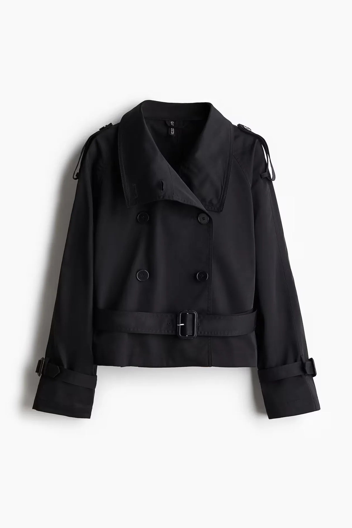 Loovay Amorélie Korte Trenchcoat met Ceintuur