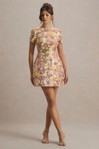 Loovay Fleurina Jurk, Bloemenprint Mini
