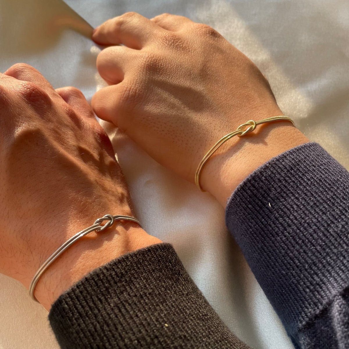 Loovay Livora Armband, Liefdesknoop Detail