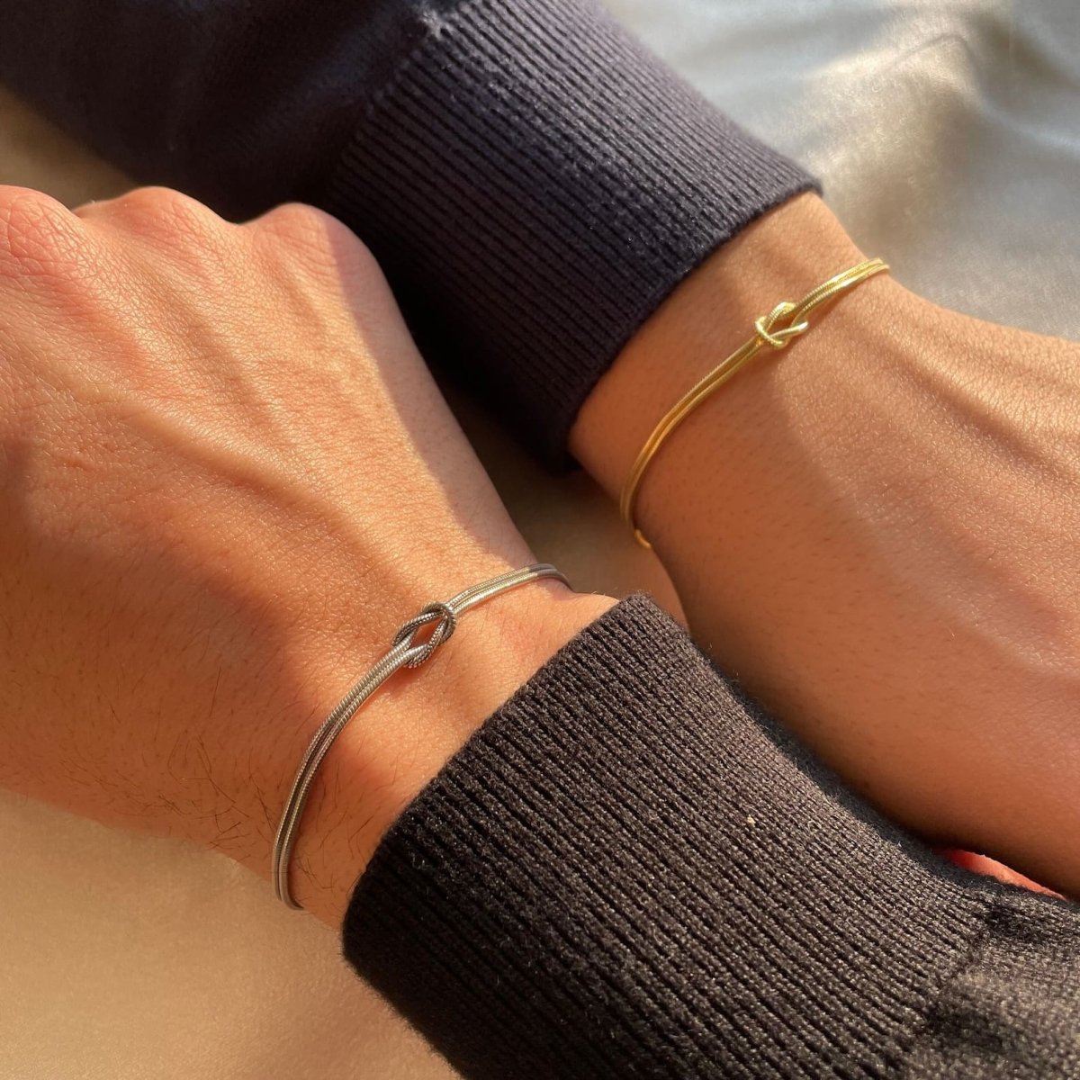 Loovay Livora Armband, Liefdesknoop Detail