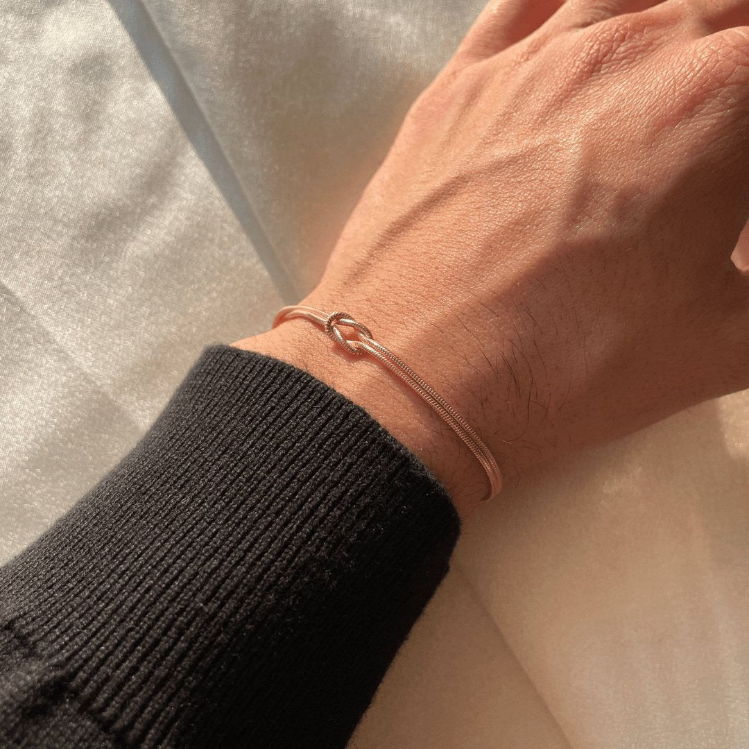 Loovay Livora Armband, Liefdesknoop Detail