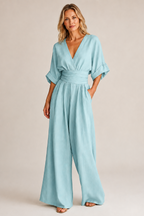Loovay Virella Jumpsuit, Wide Leg Design