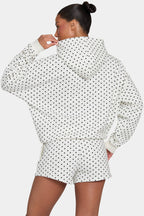 Loovay Liora Appliqué Hoodie