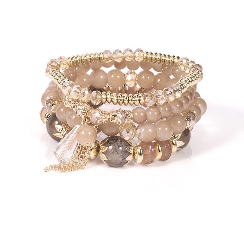 Loovay Belloria Armbandenset, Gelaagde Kralen