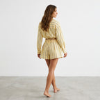 Loovay Tweedelige Set, Gestreept Design