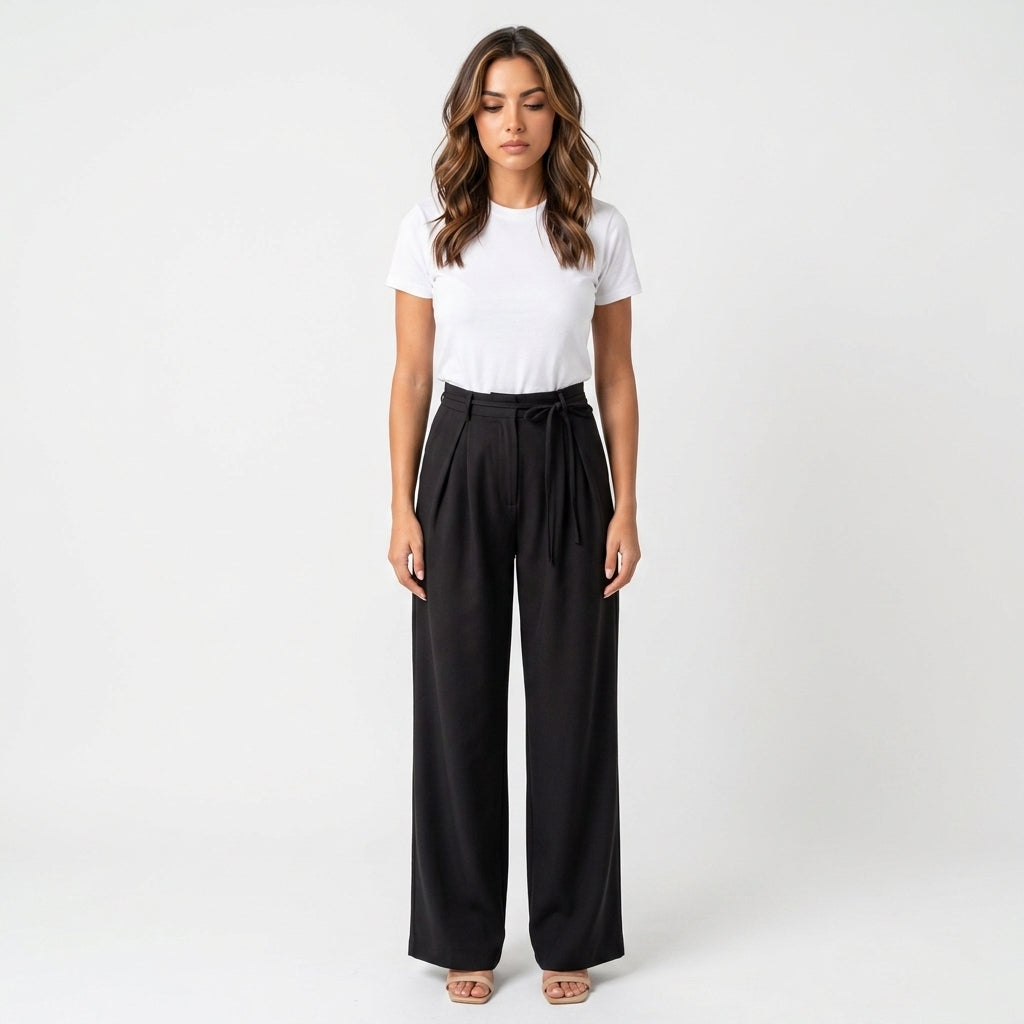 Loovay Veloria Pantalon, Hoge Taille