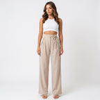 Loovay Veloria Pantalon, Hoge Taille