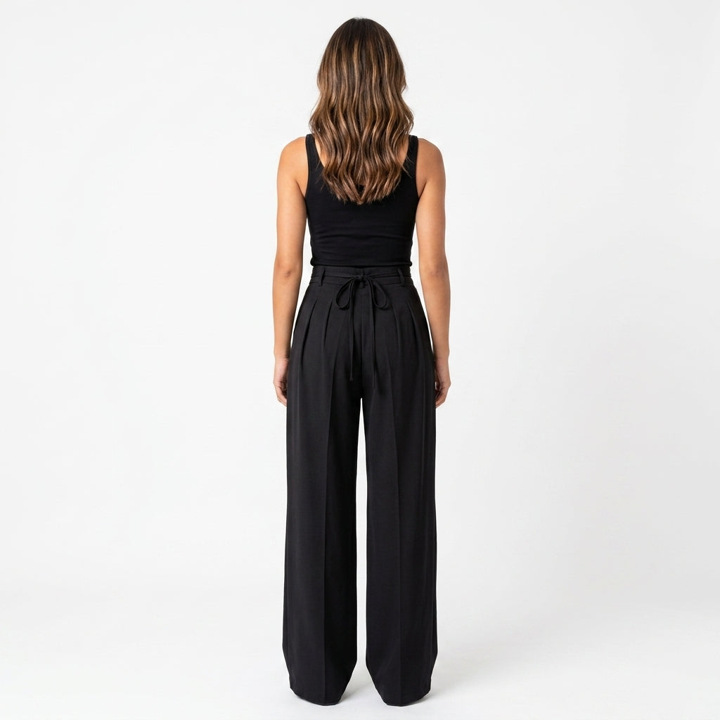 Loovay Veloria Pantalon, Hoge Taille