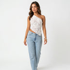 Loovay Mouwloze Top, Elegante Pasvorm