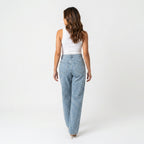 Loovay High Waist Jeans, Glitter Details