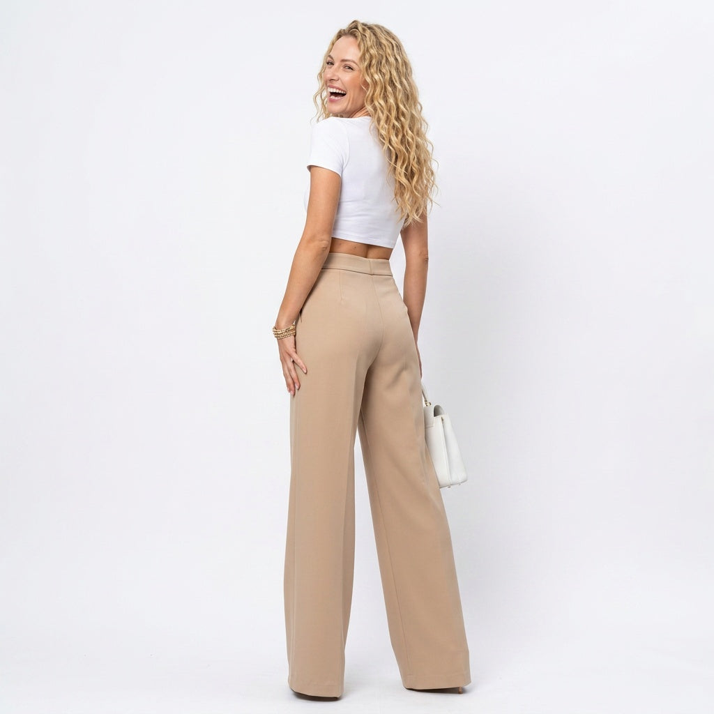Loovay - Losvallende dames broek