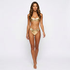 Loovay Swimwear, Reflecterende Metallic Afwerking