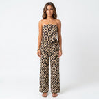 Loovay Sunburst Set - Dames Geometrische Print Tweedelige Set