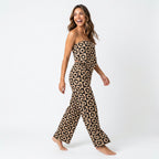 Loovay Sunburst Set - Dames Geometrische Print Tweedelige Set