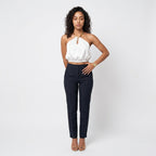 Loovay Crop Top, Mouwloos Minimalistisch Design