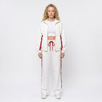 Loovay Stripe Tracksuit, dames, streepdetails