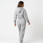 Loovay Sculpt Hoodie, cropped, korsetdetail