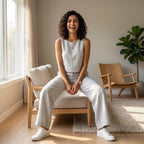 Loovay Tweedelige Set, Ademende Comfort Pasvorm