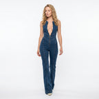 Loovay Denique Jumpsuit, Hartvormige Uitsnede