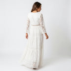 Loovay Maxi Jurk, Bloemenprint Boho Design