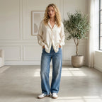Loovay Balloon Jeans, glitter details