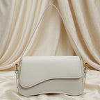 Loovay Wave Bag, schoudertas, golvende klep, vegan leer