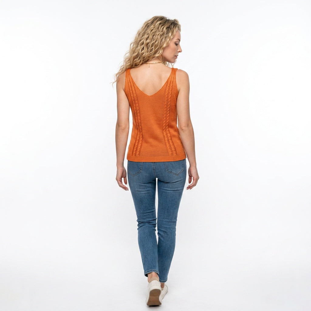 Loovay Luna - Dames opengebreide top