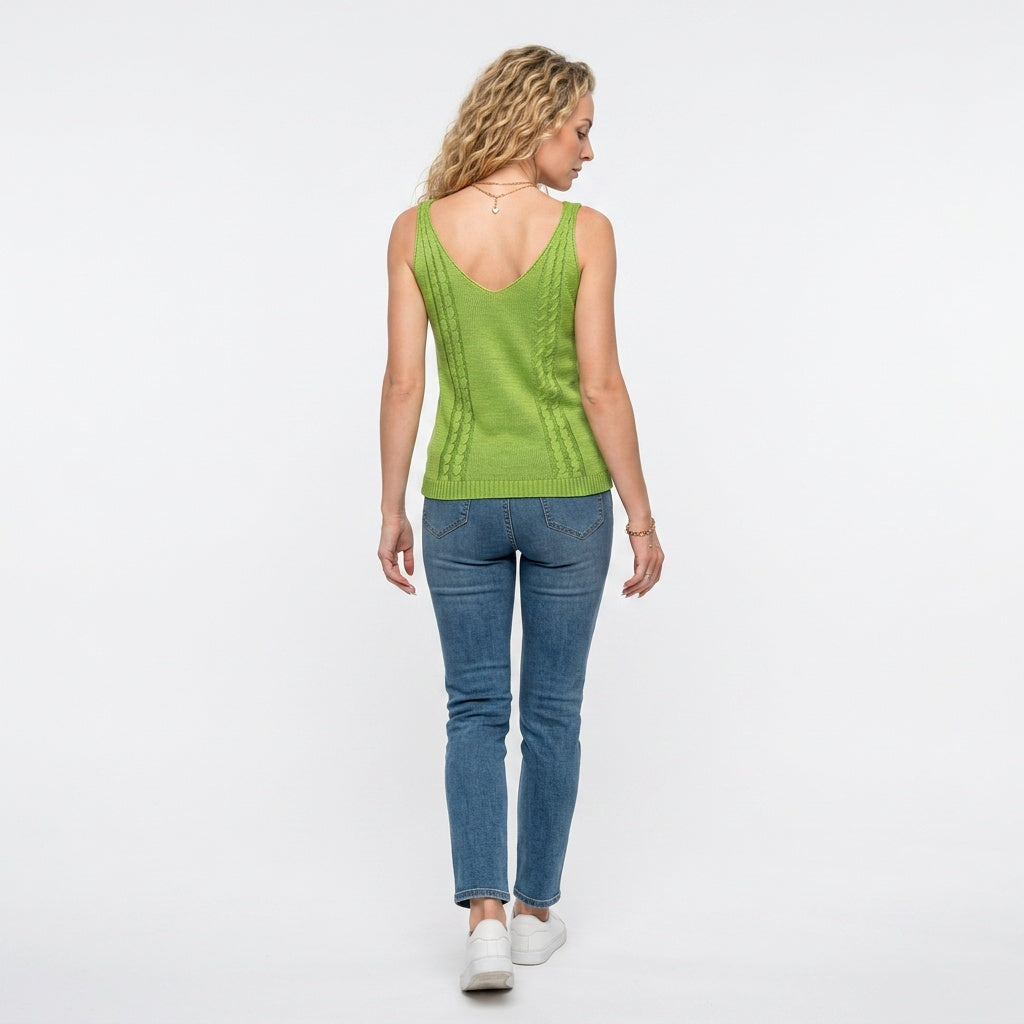 Loovay Luna - Dames opengebreide top