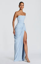 Loovay Lorienne Jurk, Strapless Maxi Design