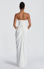 Loovay Lorienne Jurk, Strapless Maxi Design