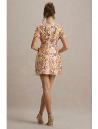 Loovay Fleurina Jurk, Bloemenprint Mini