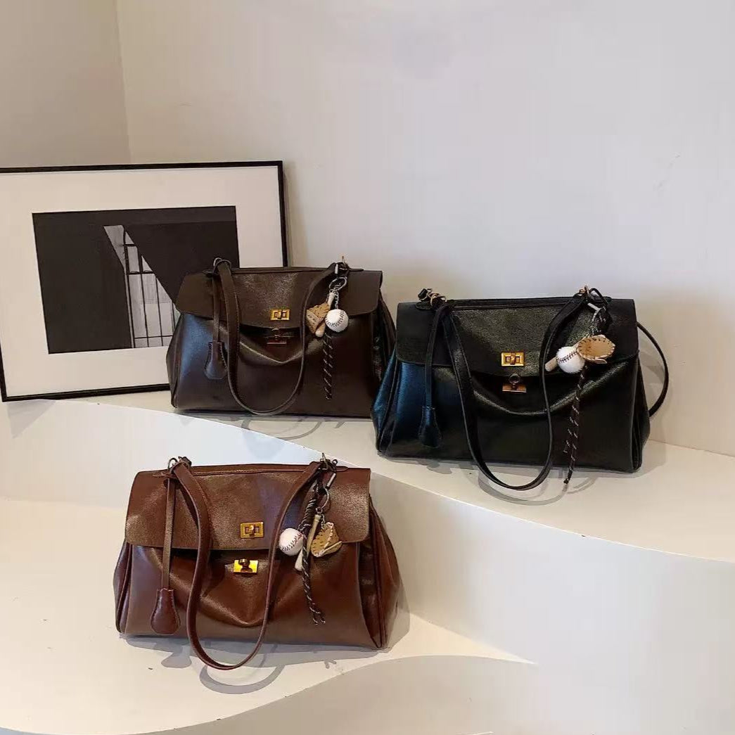 Loovay Vintessa Schoudertas met Vintage Details