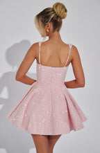 Loovay Dorielle Jurk, Tweed Mini Design