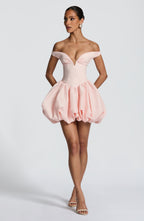 Loovay Elara Mini Jurk met Ballonrok