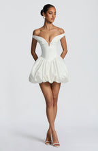 Loovay Elara Mini Jurk met Ballonrok