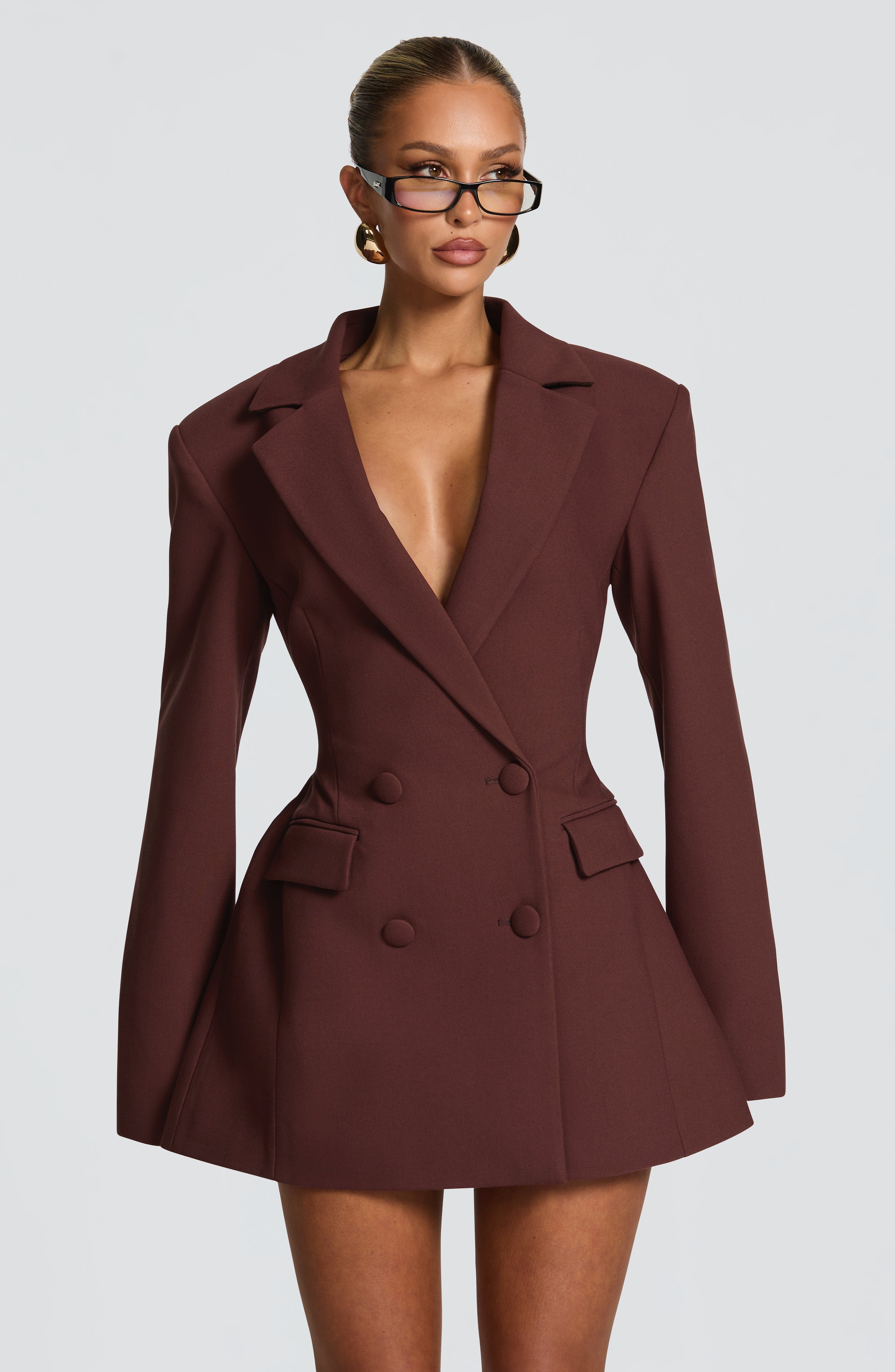 Loovay Elvoria Jurk, Blazer Mini