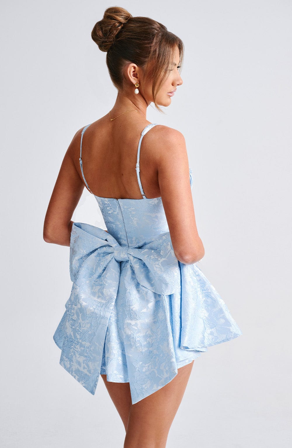 Loovay Elireva Mini Jurk met Balconette Halslijn
