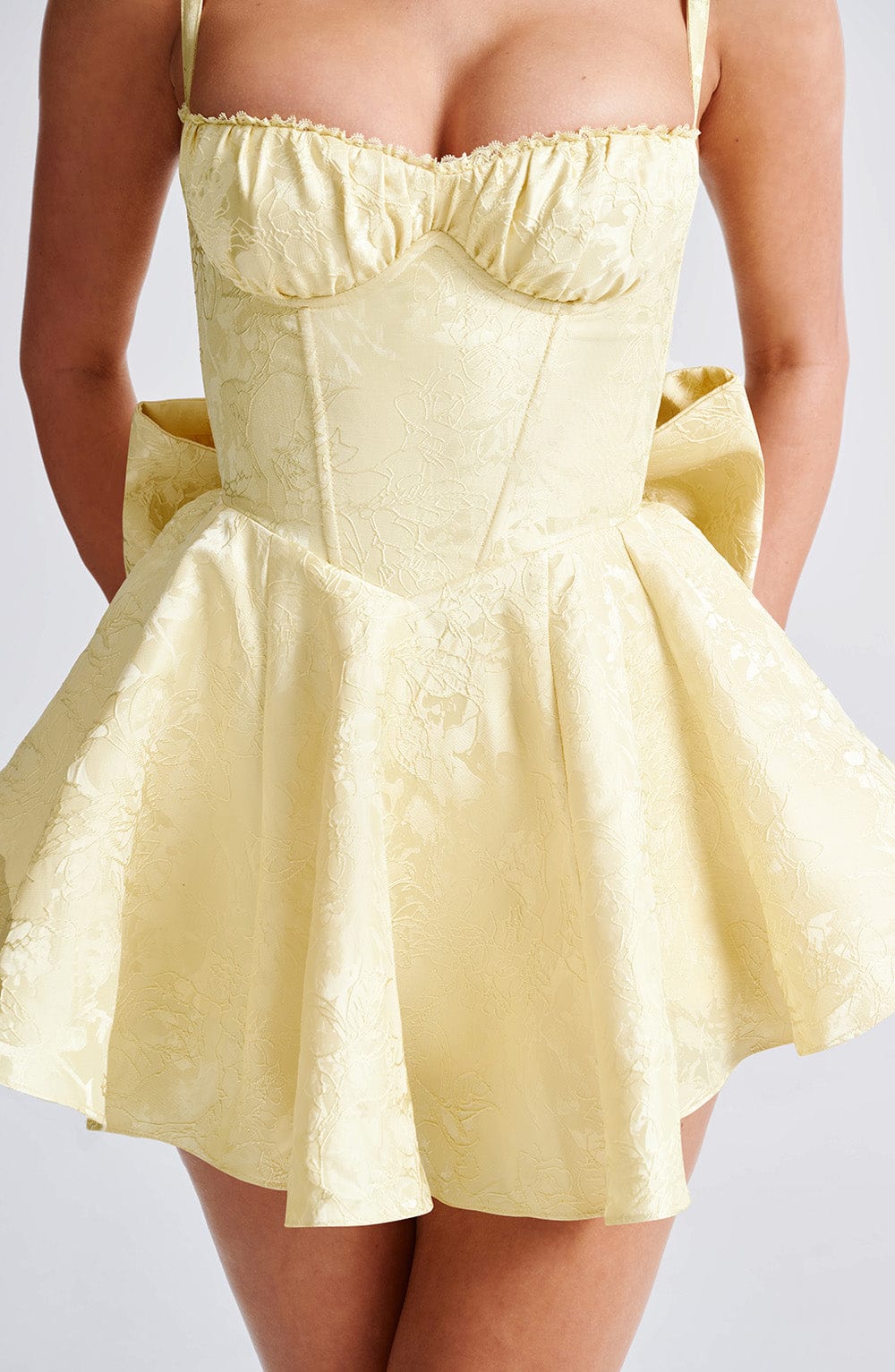 Loovay Elireva Mini Jurk met Balconette Halslijn