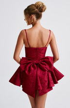Loovay Elireva Mini Jurk met Balconette Halslijn