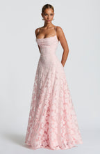 Loovay Elvienne Jurk, Gingham Midi Design