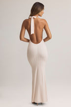 Loovay Haloria Jurk, Halter Maxi