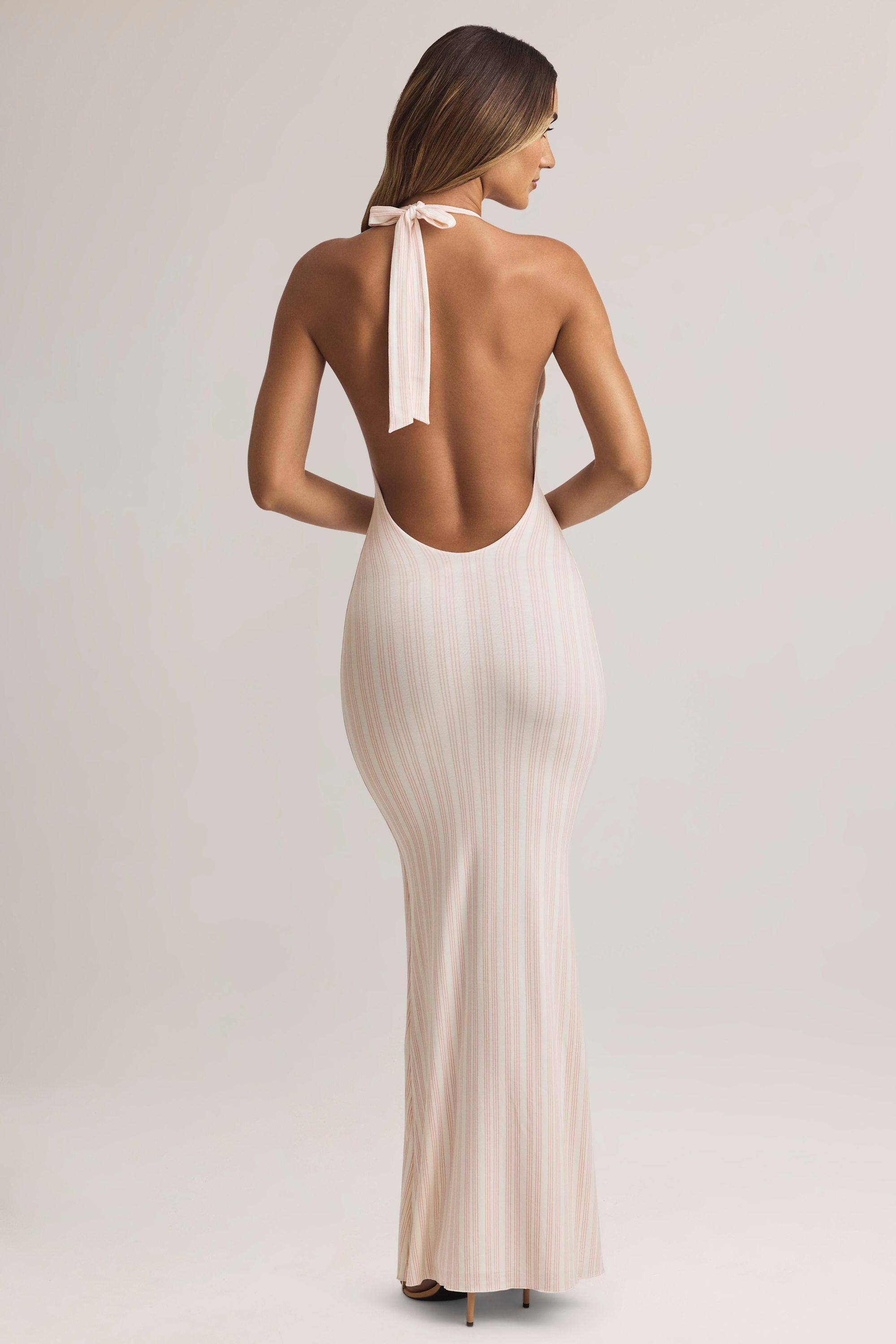 Loovay Haloria Jurk, Halter Maxi